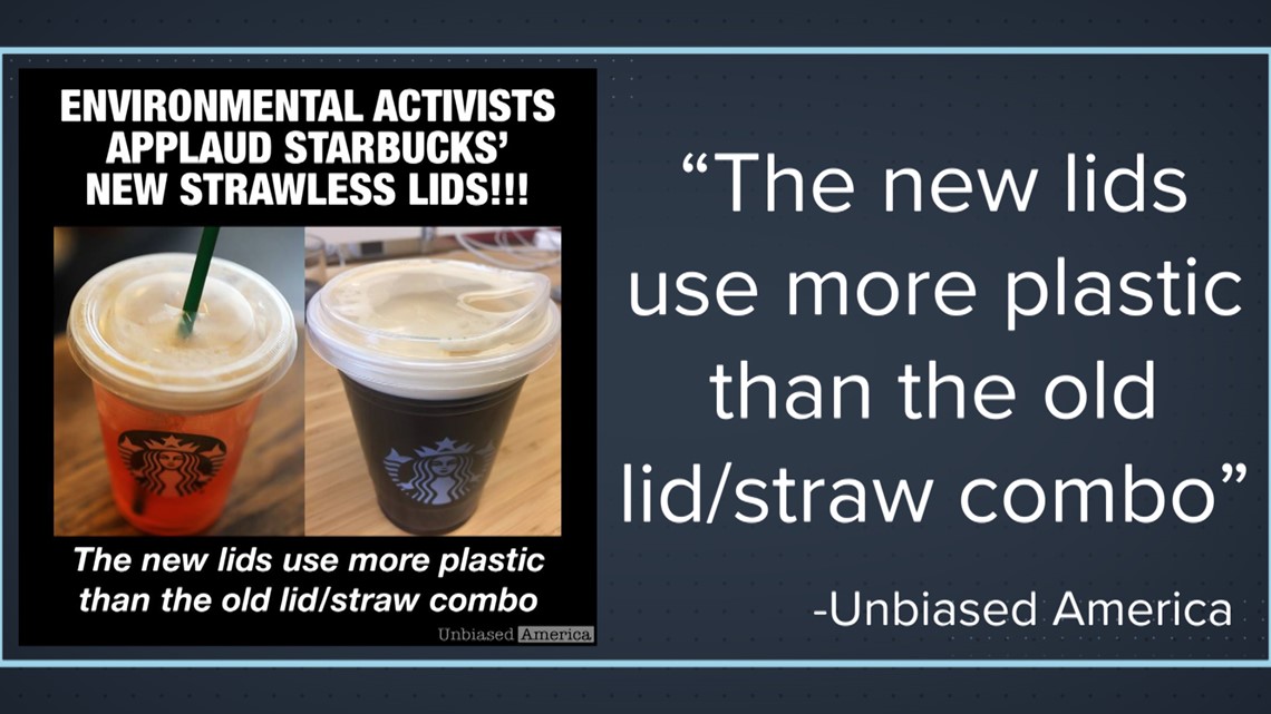 Starbucks moves from plastic straws to sippy cups: Talker