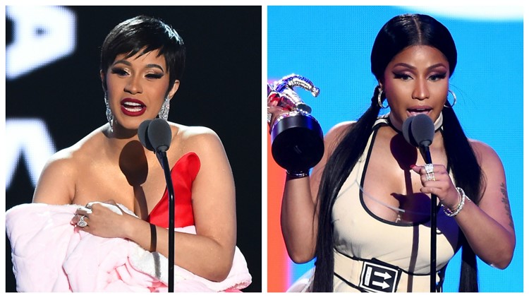 VMAs' most savage moments: Cardi B, Nicki Minaj and more feuding celebs | king5.com