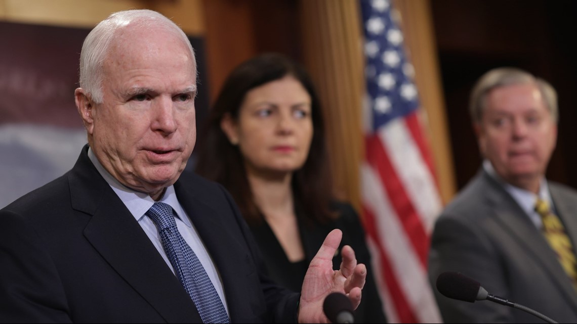 War hero and presidential candidate John McCain has died