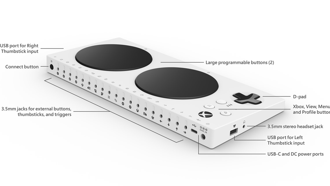 New Xbox Adaptive Controller aims to help gamers with