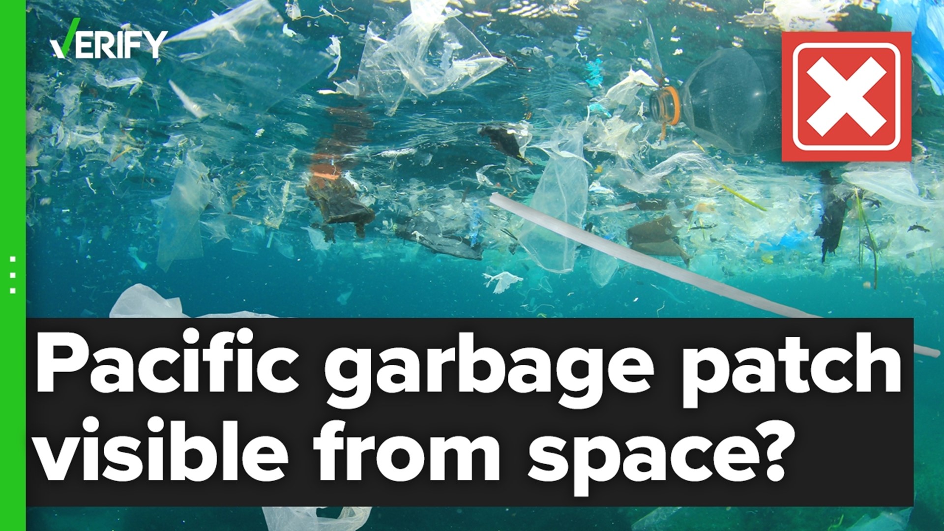 great pacific garbage patch from above