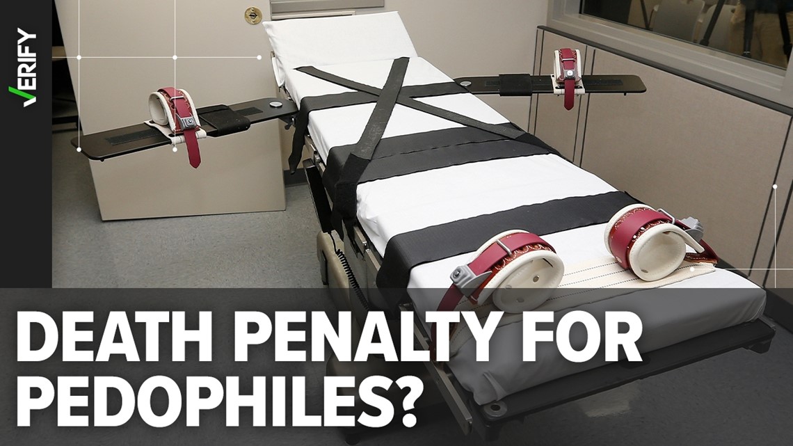 Idaho pedophile death penalty bill: What we can VERIFY | king5.com