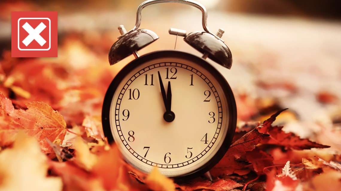 Daylight saving time doesn’t permanently end November 2023
