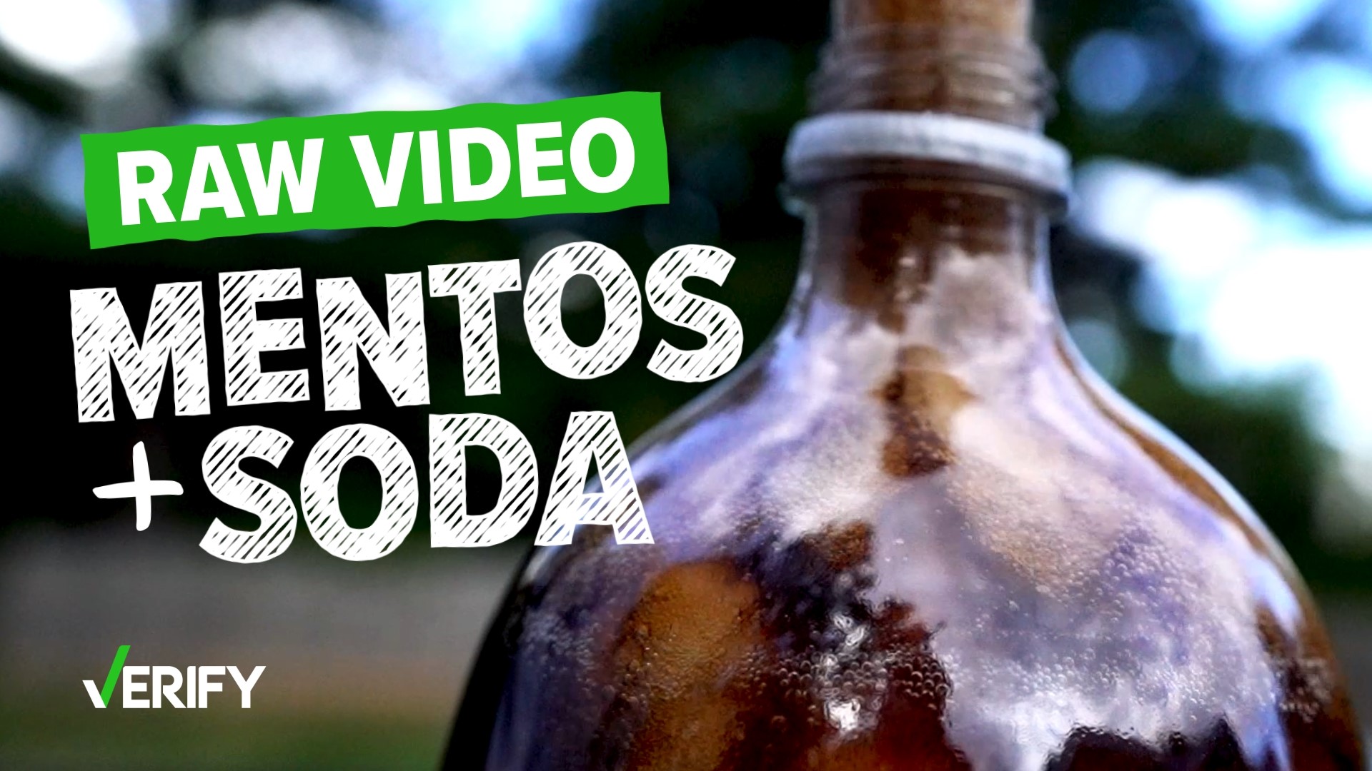 Ariane Datil tests whether putting Mentos in any soda causes it to explode.