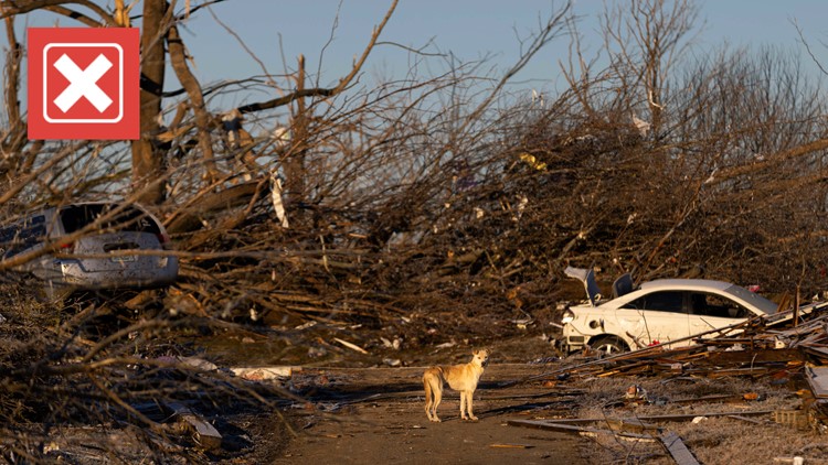 No, surveys don’t indicate the Kentucky tornado had the longest path ever