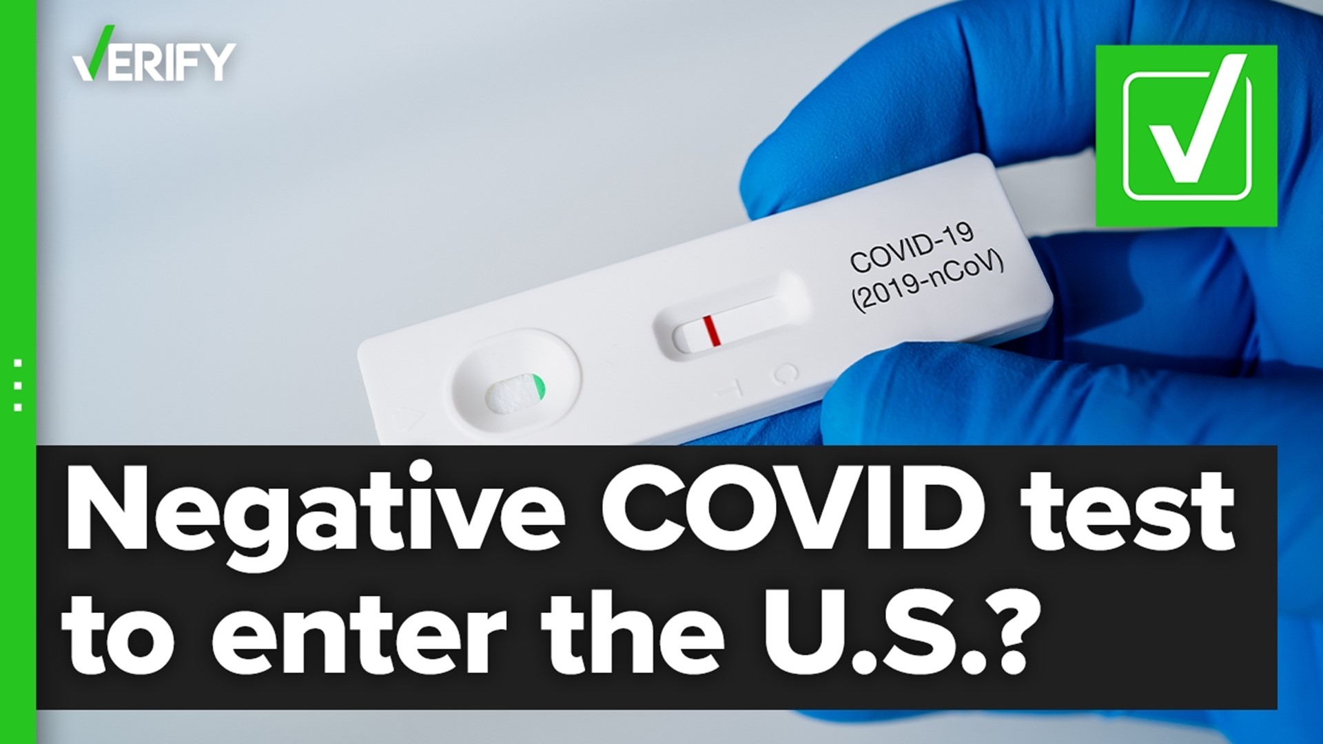 Do you still need a negative COVID-19 test before flying into the U.S.? The VERIFY team confirms this is true.