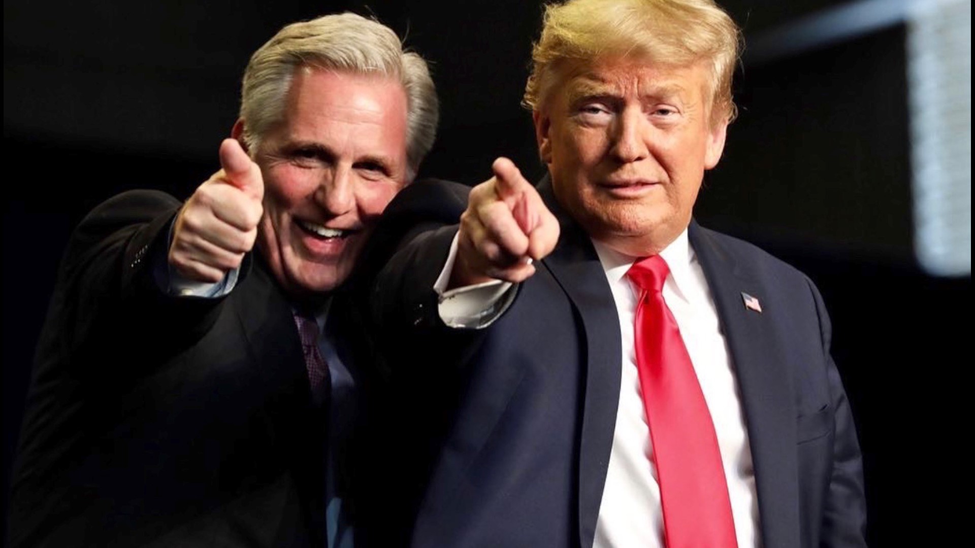 House Minority Leader Kevin McCarthy supported former president Trump's response to the deadly January 6th Capitol riot, after Trump said he would 'put something out to make sure to stop this.' Veuer's Maria Mercedes Galuppo has more.