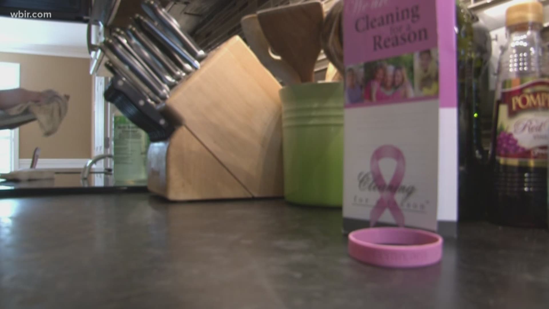 Women currently going through chemotherapy have the option to get a little extra help with their housekeeping through a program called "Cleaning for a Reason."