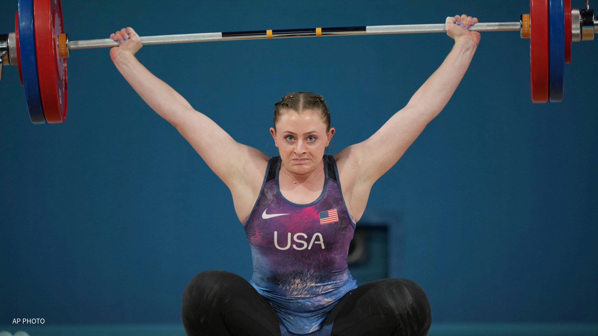 Olivia Reeves Wins Gold In Weightlifting Event In Paris Olympics 