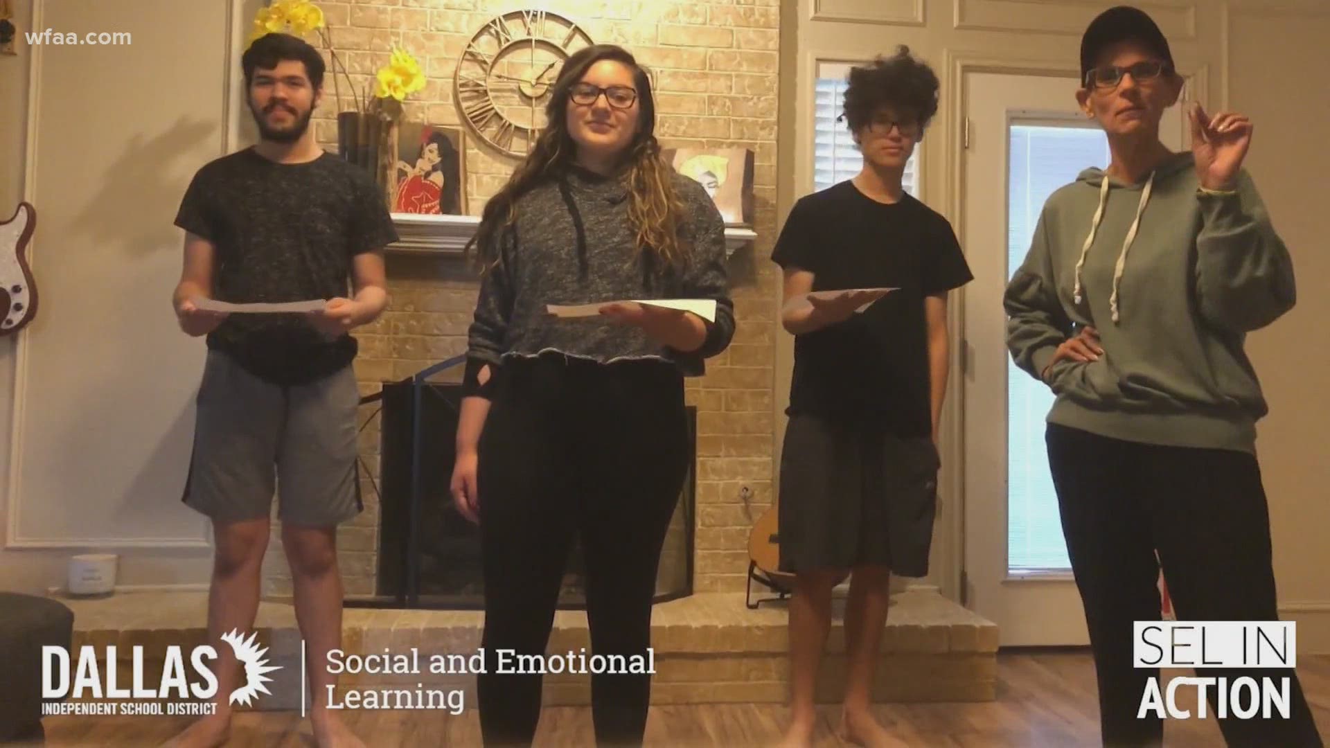 With COVID-19 and a lot of unknowns as school begins, Dallas Independent School District is prioritizing the mental health of its students.