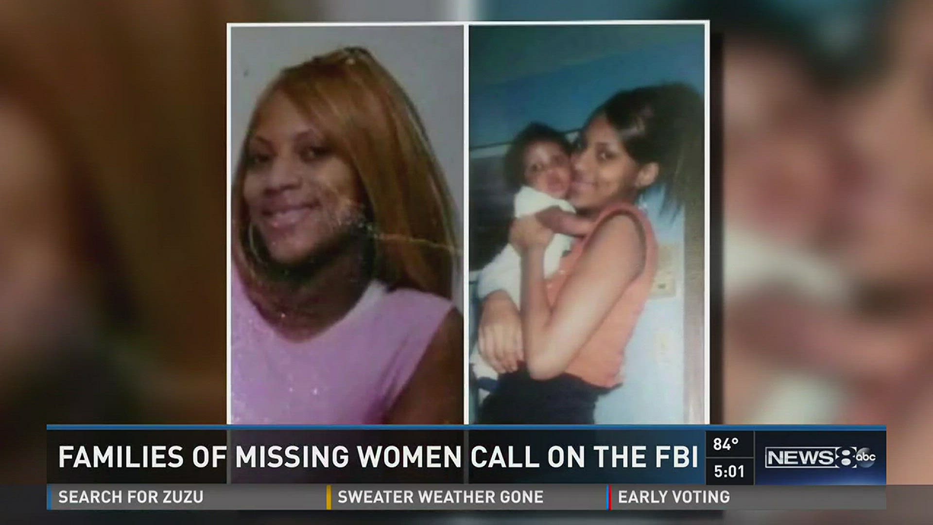Families of Missing Women call on the FBI