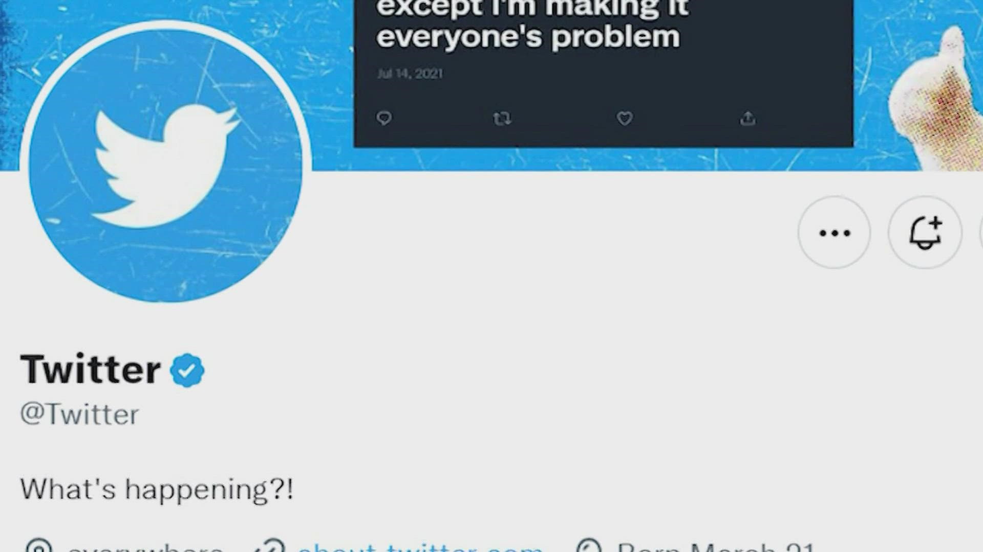 Twitter Official Label: Back After Fake 'verified' Accounts | King5.com