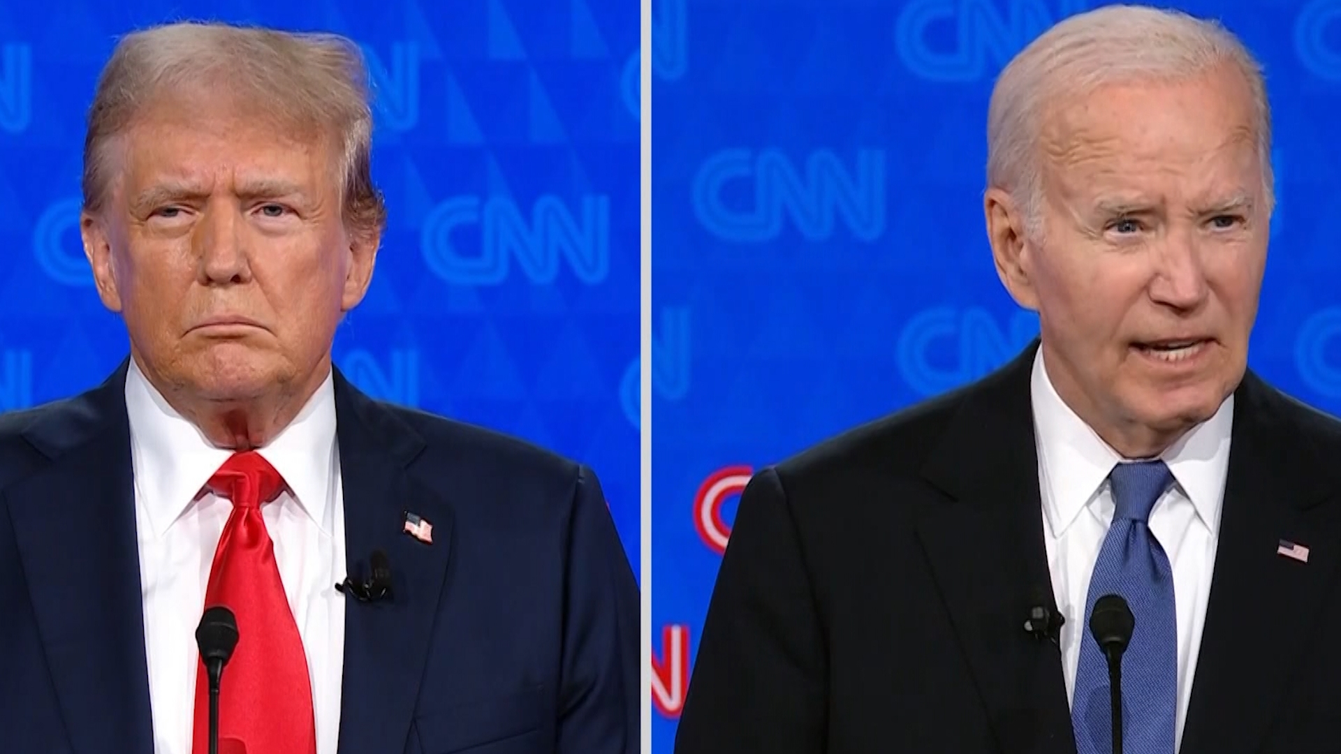 Biden & Trump FACE OFF in first election debate
