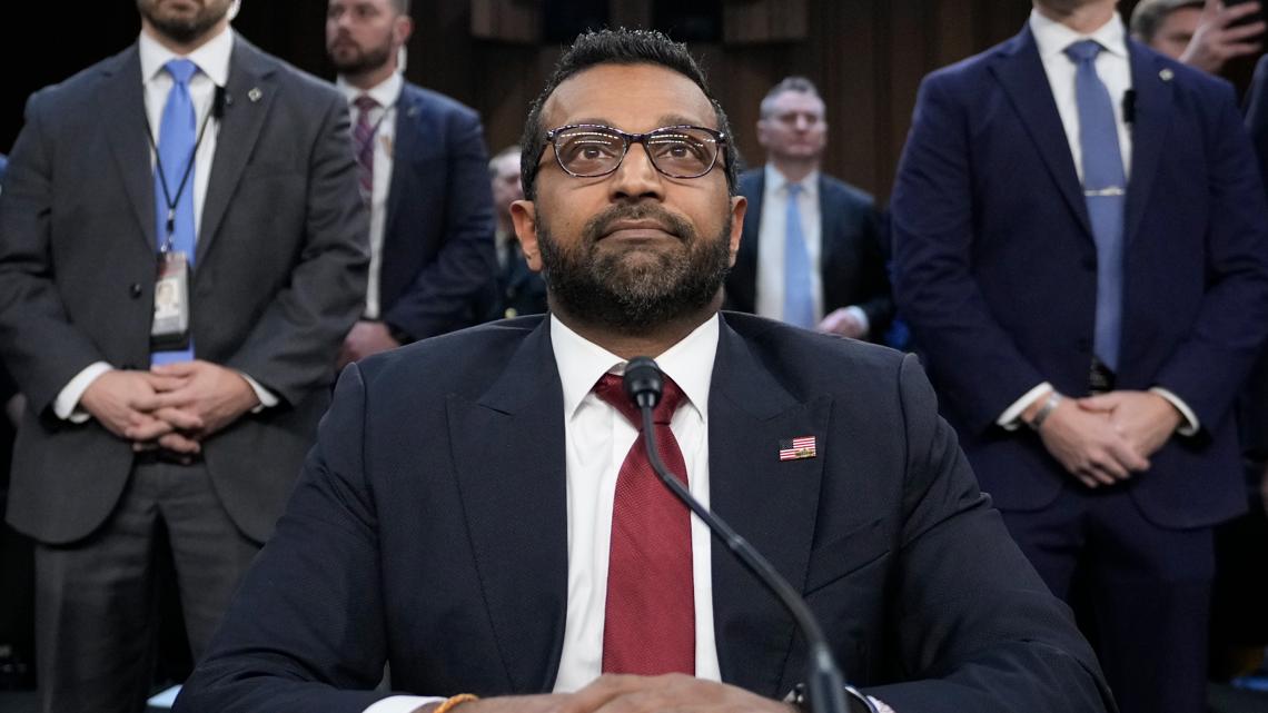 Trump says Kash Patel will be the 'best ever' FBI director at swearing ...