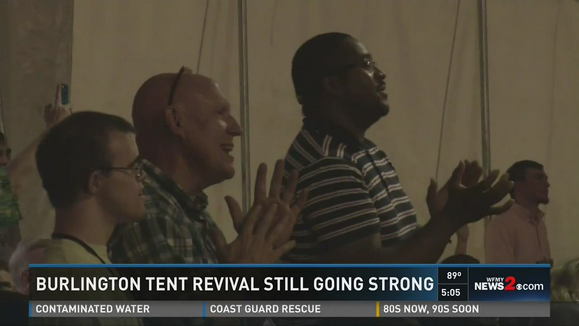 Tent Revival in Burlington