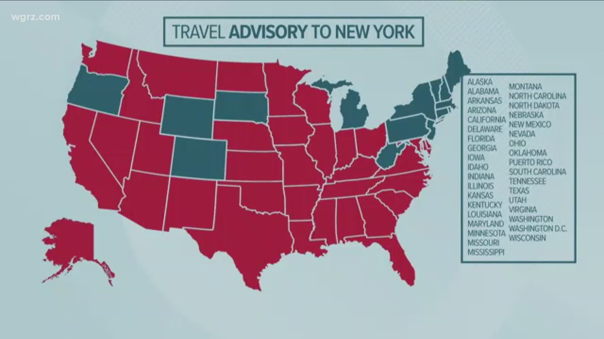 Nys Travel Advisory And Restrictions At The U S And Canadian Border Linger King5 Com