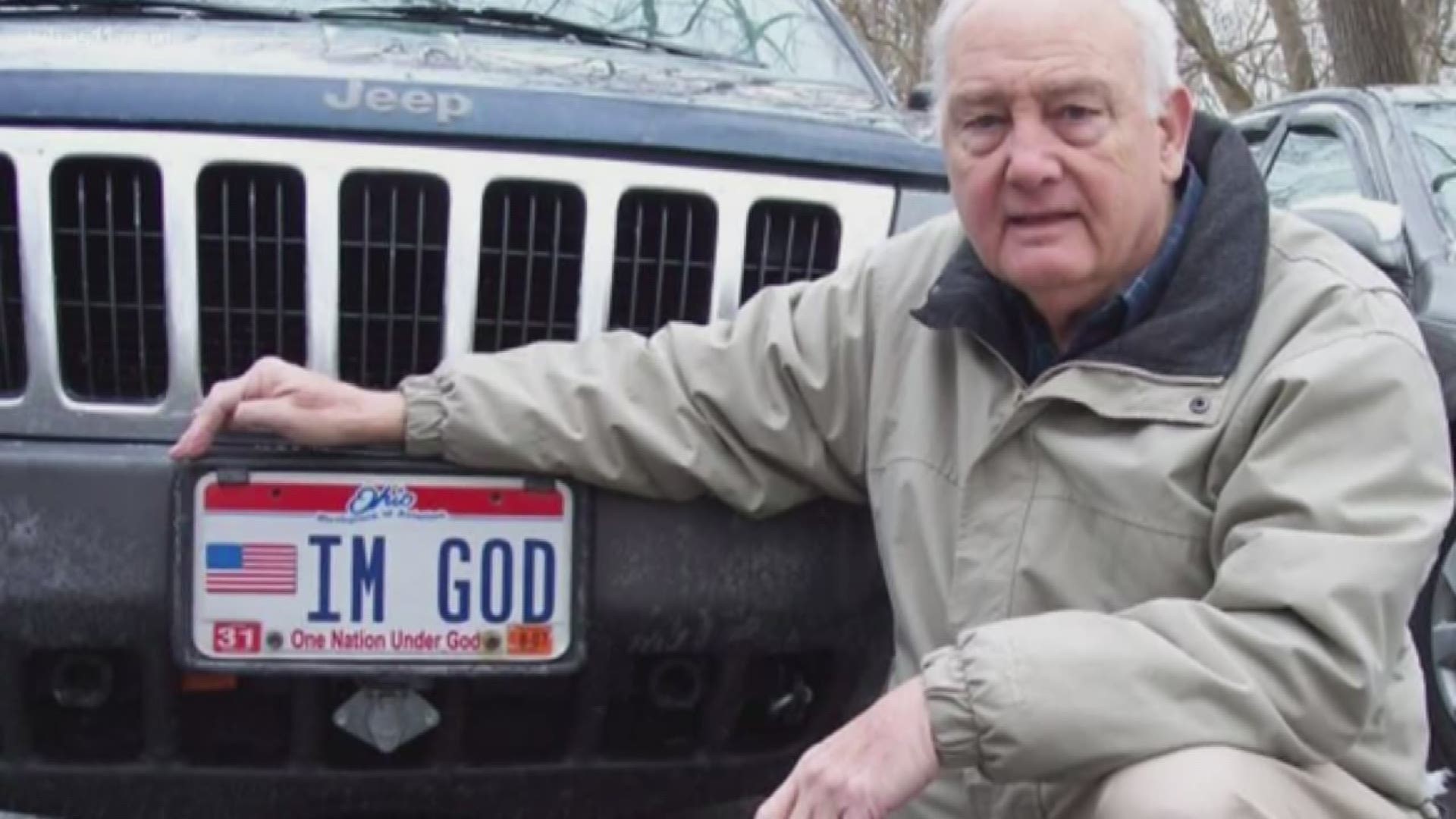 IM GOD': Kentucky atheist's vanity plate approved by judge