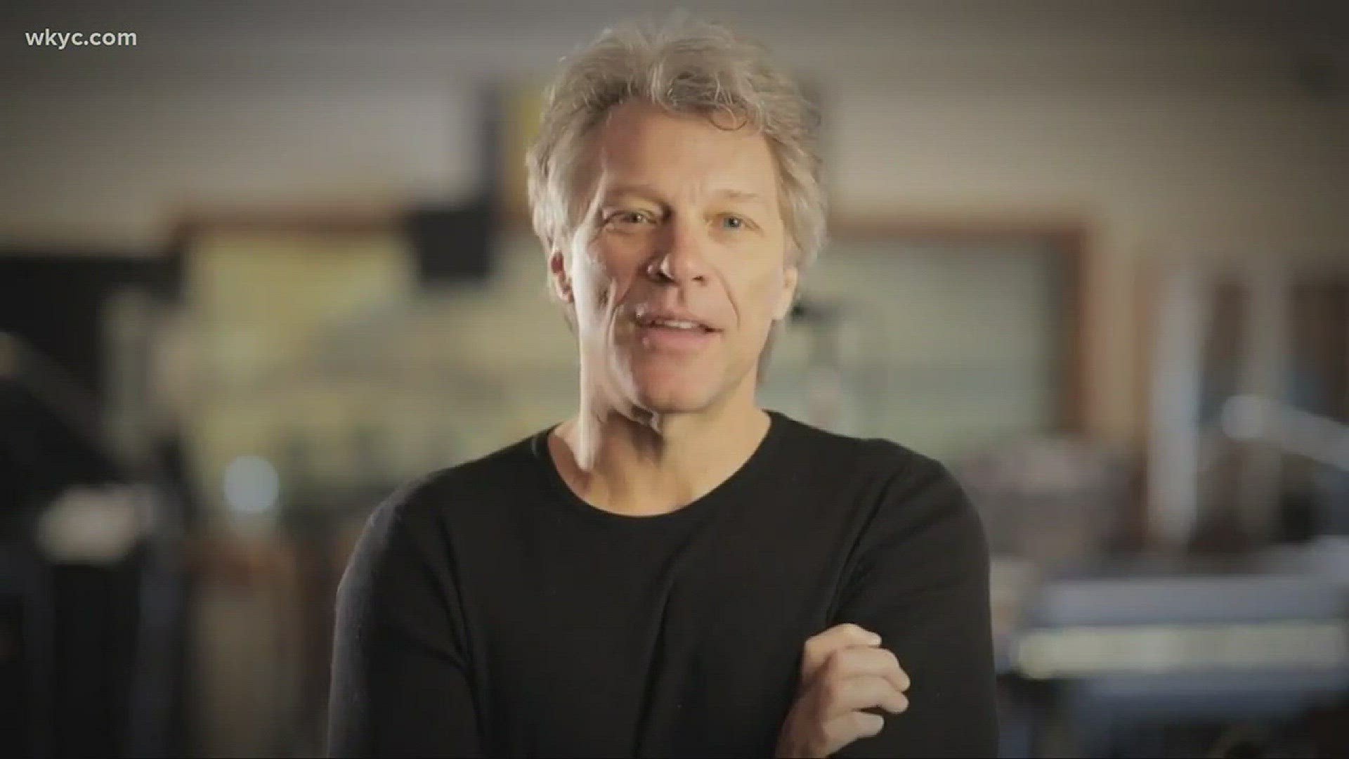 Jon Bon Jovi thanks fans for induction into Rock and Roll Hall of Fame