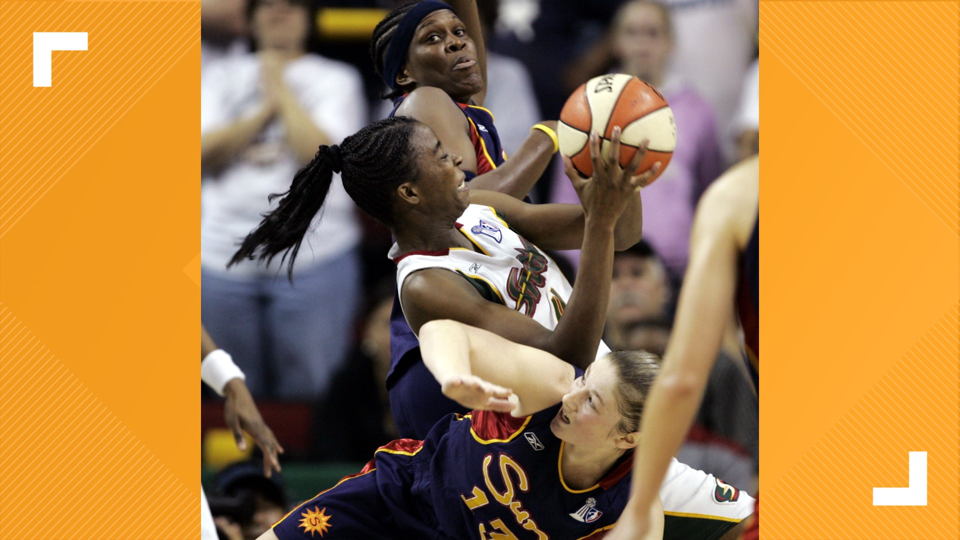 Simone Edwards, a native of Jamaica, was a four-time letterwinner with the Hawkeyes. She then tried out for the New York Liberty before joining the Seattle Storm.