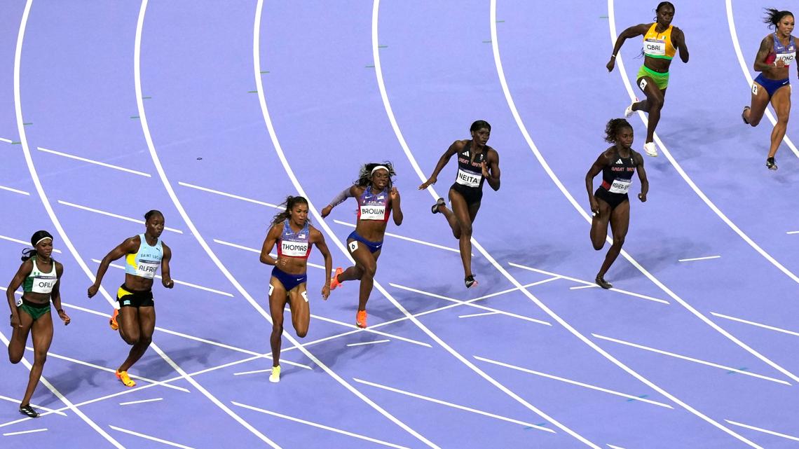 Who won the women's 200meter final?