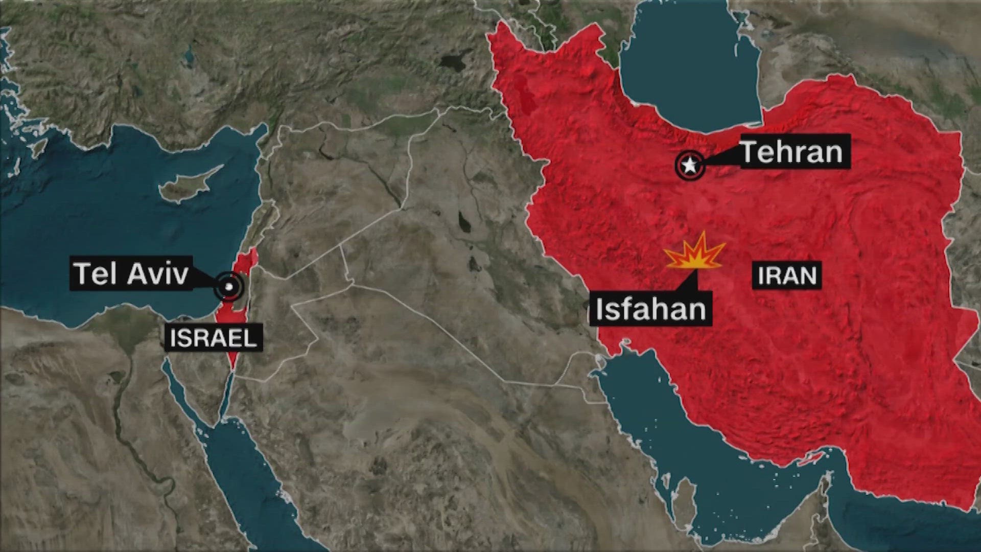 US officials now confirm an Israeli strike caused explosions in Iran early this morning. Iran has activated its air defense systems.