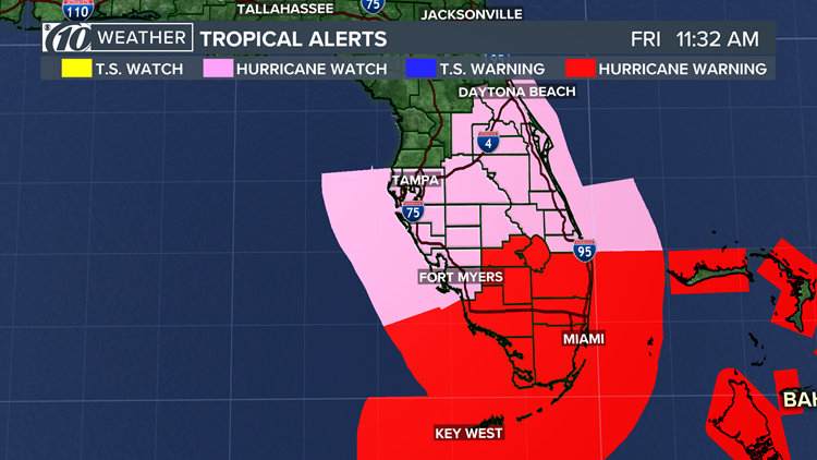 Florida braces for Hurricane Irma: Watches, warnings now in effect ...