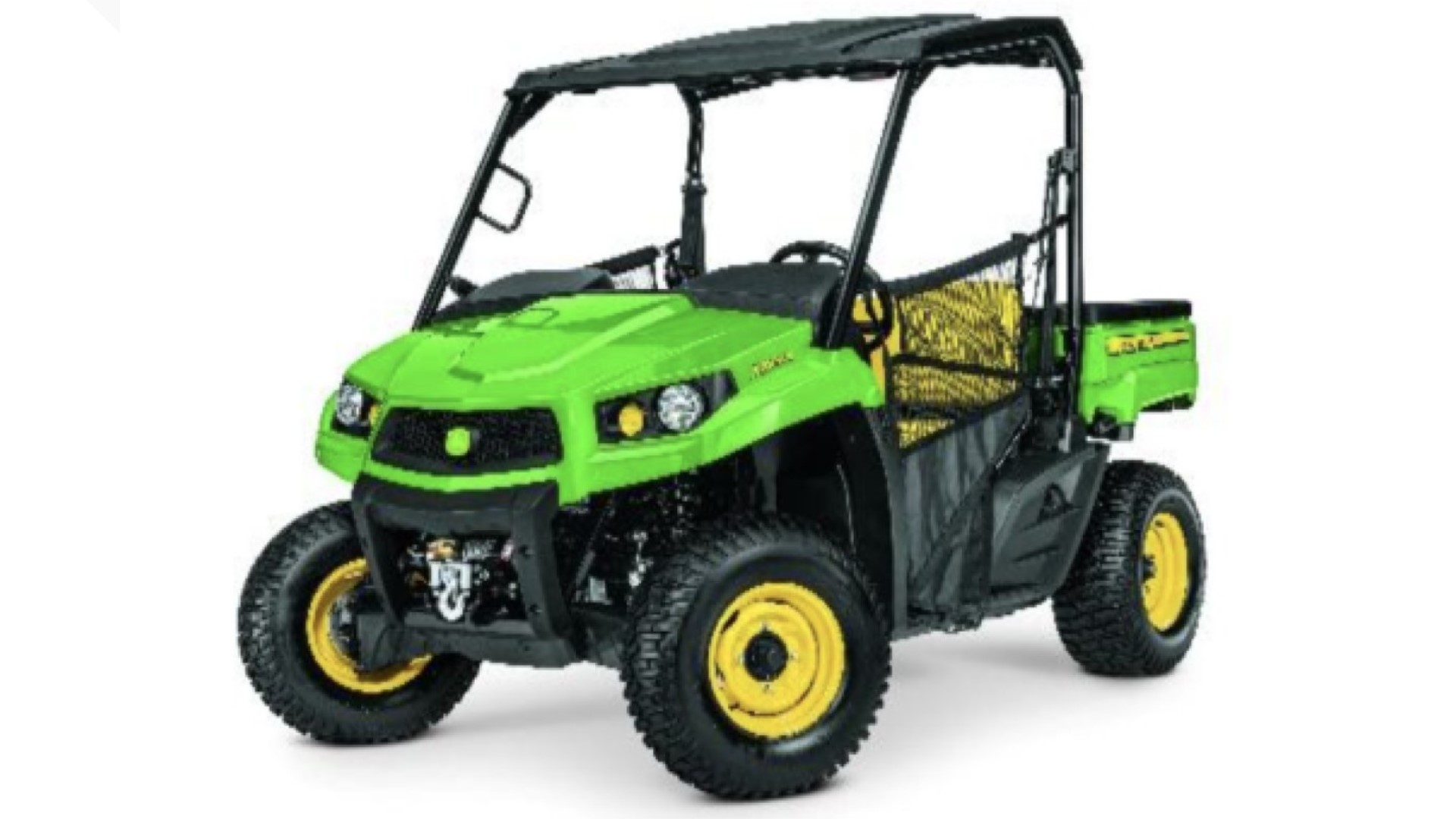 Deputies arrested one person after a slow speed chase involving a stolen John Deere Gator utility vehicle