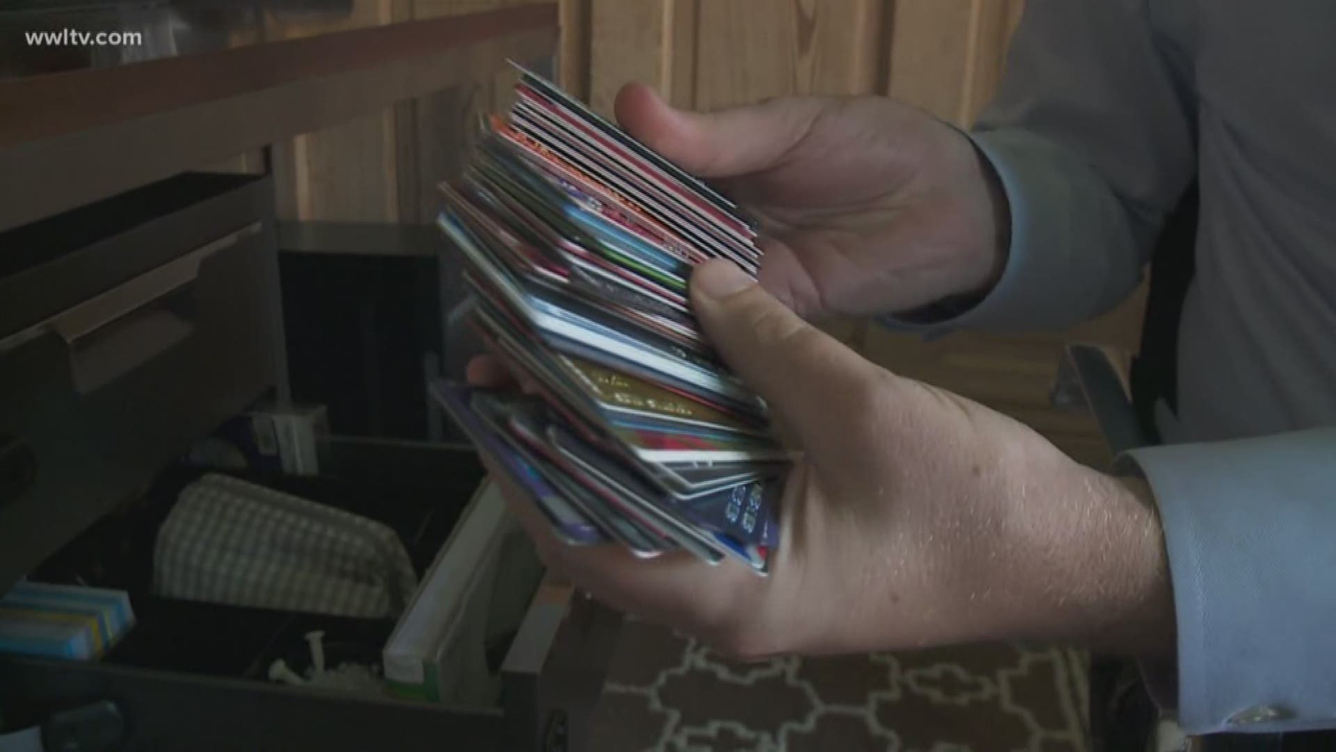 A local man is taking card churning one step further and using it to help reunite families around the world. 