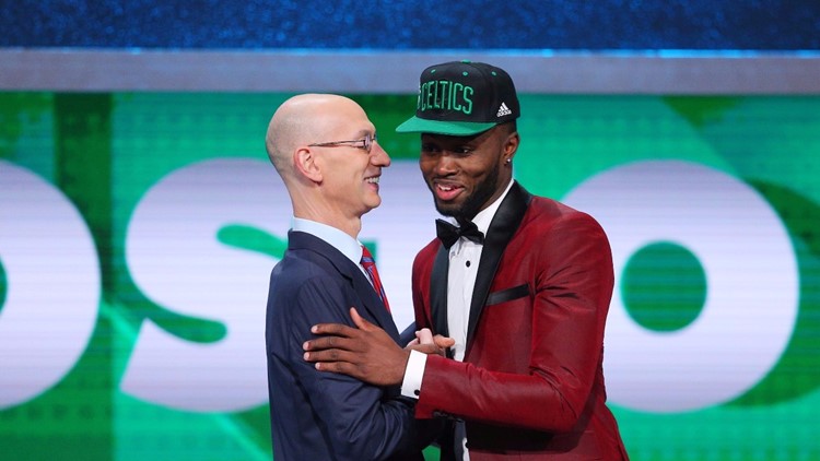 Cal Basketball on X: With the 3rd pick of #NBADraft2016 the @celtics  select Jaylen Brown! #CalFamily  / X